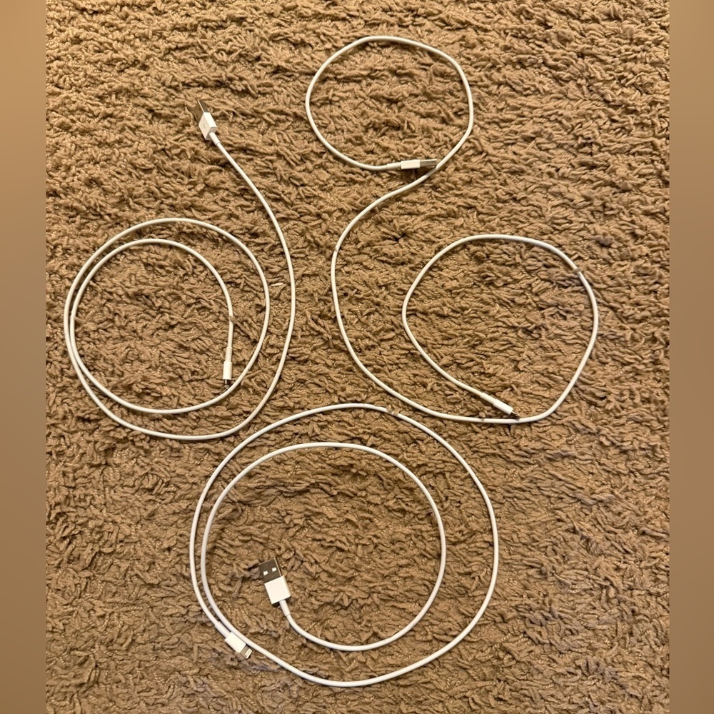 Set of 3 Lightning Cables